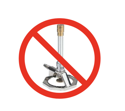 bunsen burner image